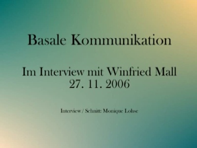 Interview mit Winfried Mall